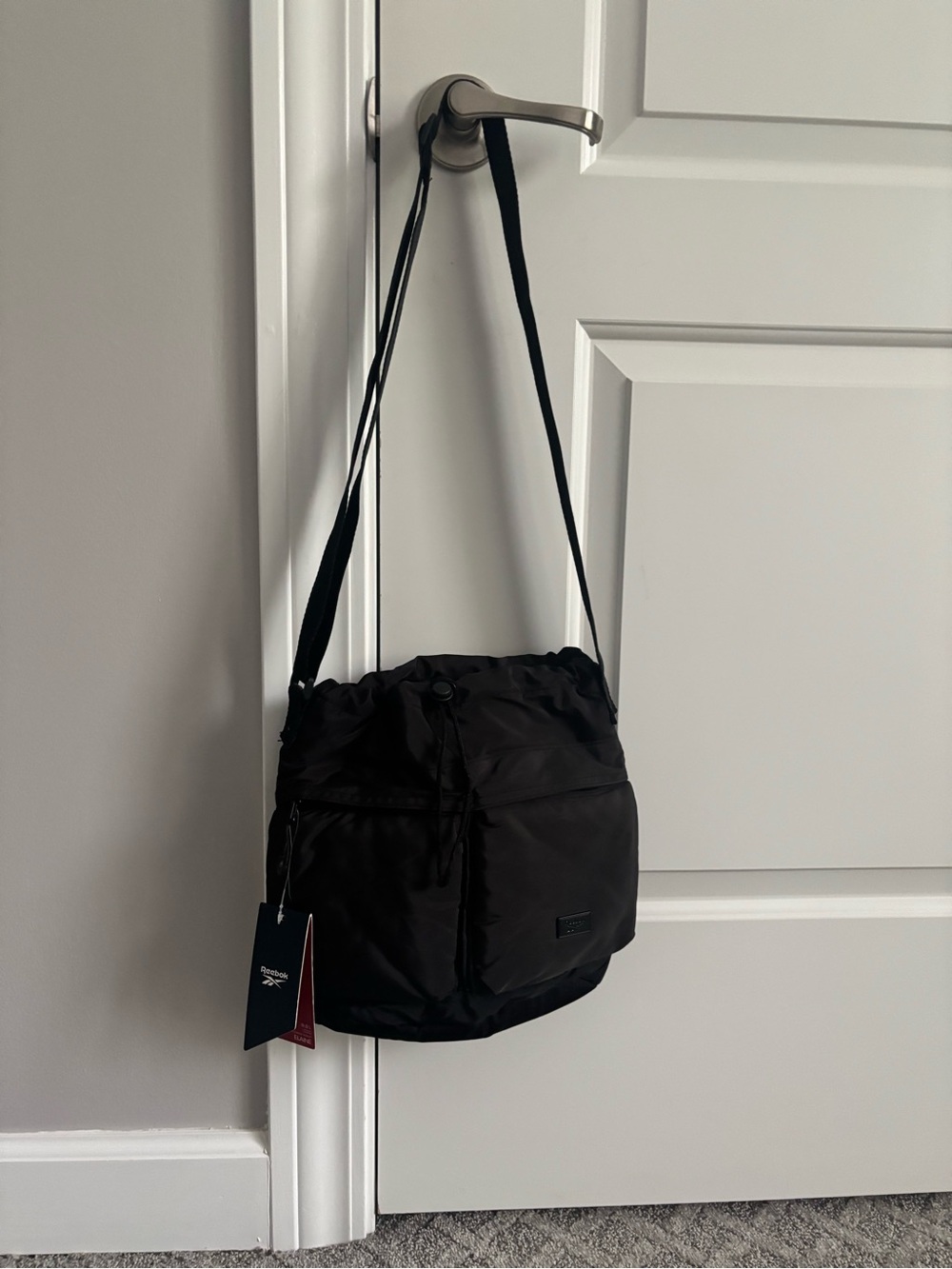 Reebok Black Crossbody Shoulder Bag